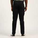 MENS ZAFF DENIM BLACK CARGO JOGGER