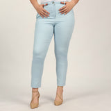 Blue Tapered Pants
