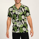 Black Floral Shirt