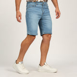 MENS MODA LIGHT BLUE DENIM SHORTS