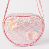 Quilted Nylon Crossbody Bag.