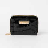Croc Pu Card Holder Purse