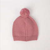 Knit Skull Beanie.Pom Pom.