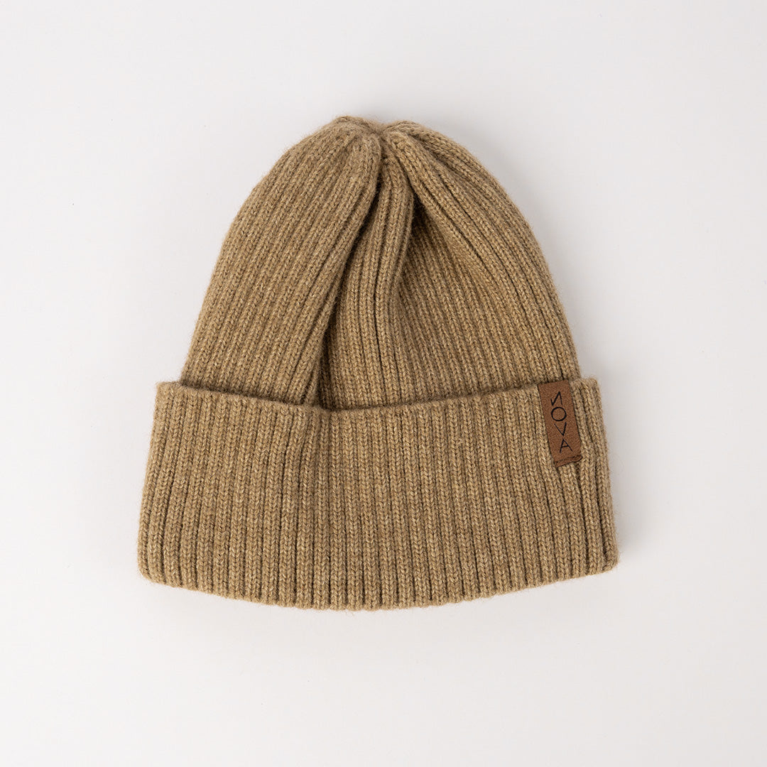 Jacquard Ribbed Beanie