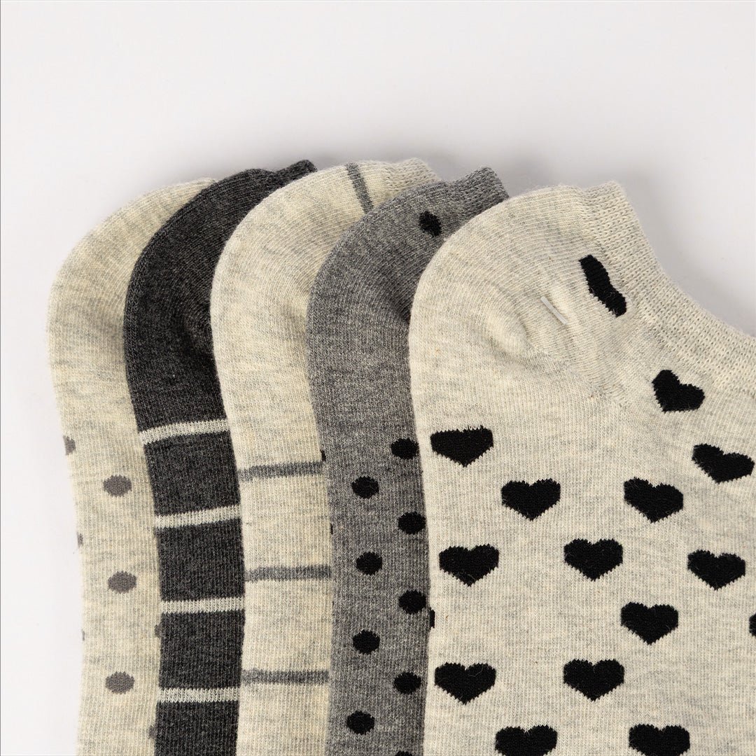 5 Pack Trainer Liner Socks.