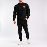 Black Graphic Sweater