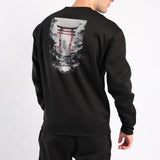 Black Graphic Sweater