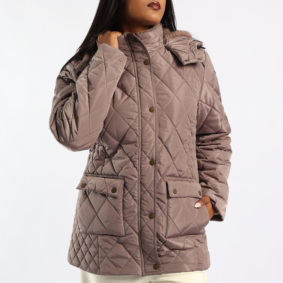 LDS STONE SHERPA JKT