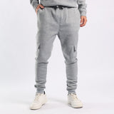 Grey Melange Fleece Cargo