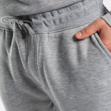 Grey Melange Fleece Cargo