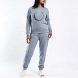 Blue Fleece Sweater