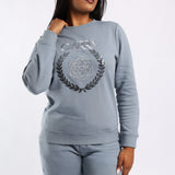 Blue Fleece Sweater
