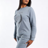 Blue Fleece Sweater