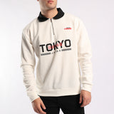 White Fleece Golfer