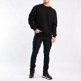Black Jacquard Sweater