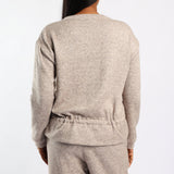 LADIES TIE DETAIL KNIT TOP