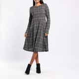 ALORA LADIES BLACK/WHITE DRESS