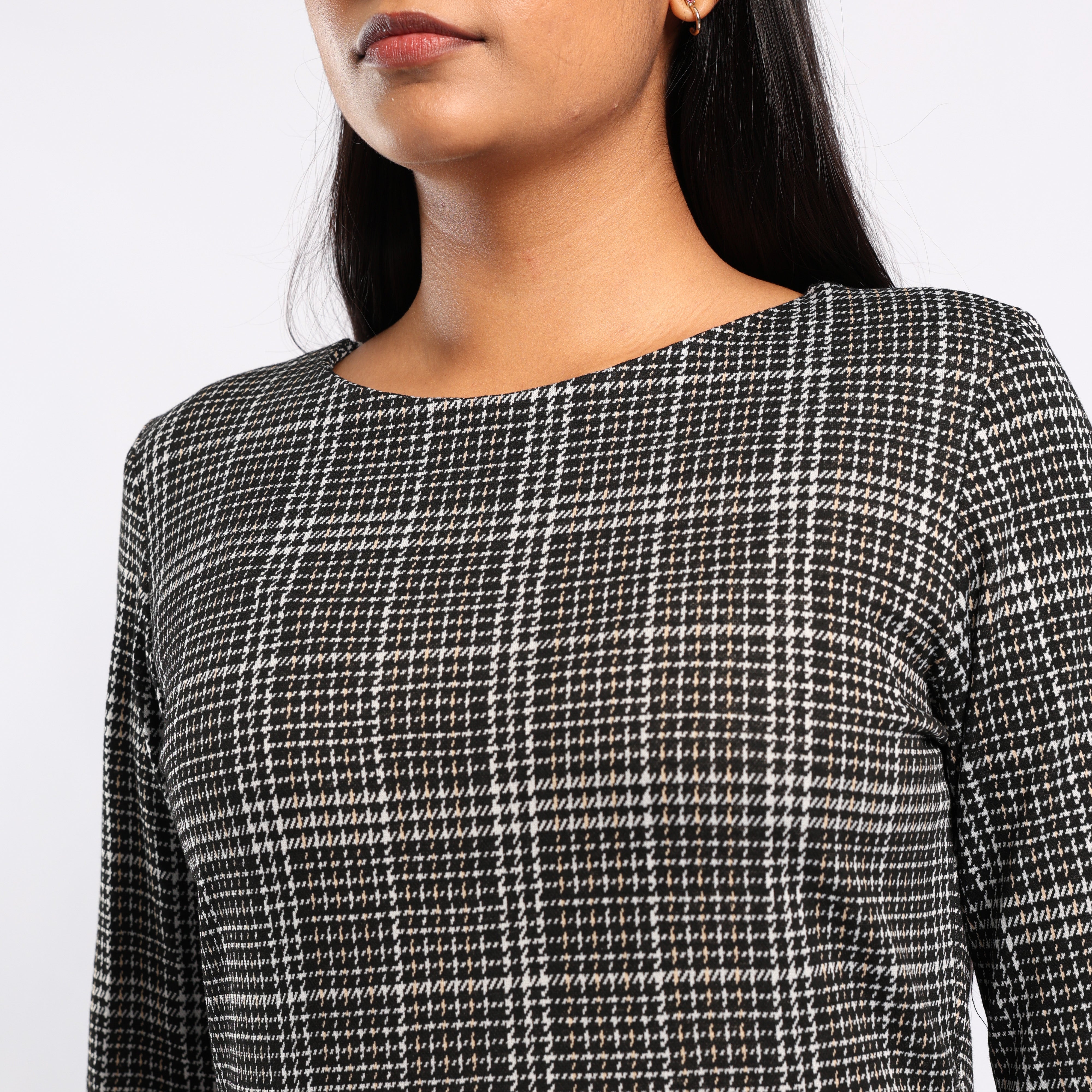 ALORA LADIES BLACK/WHITE DRESS