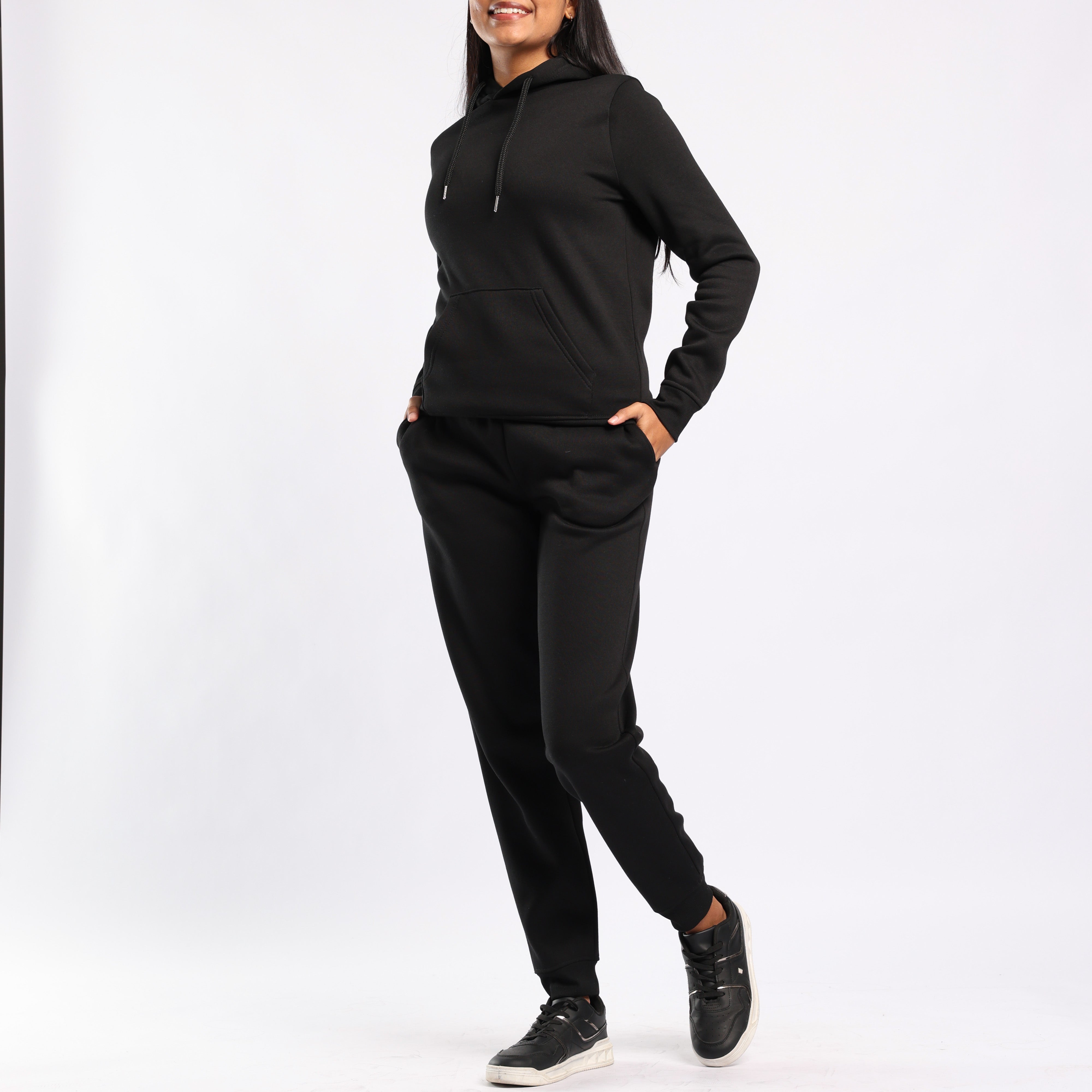 LADIES ALORA BLACK JOGGER