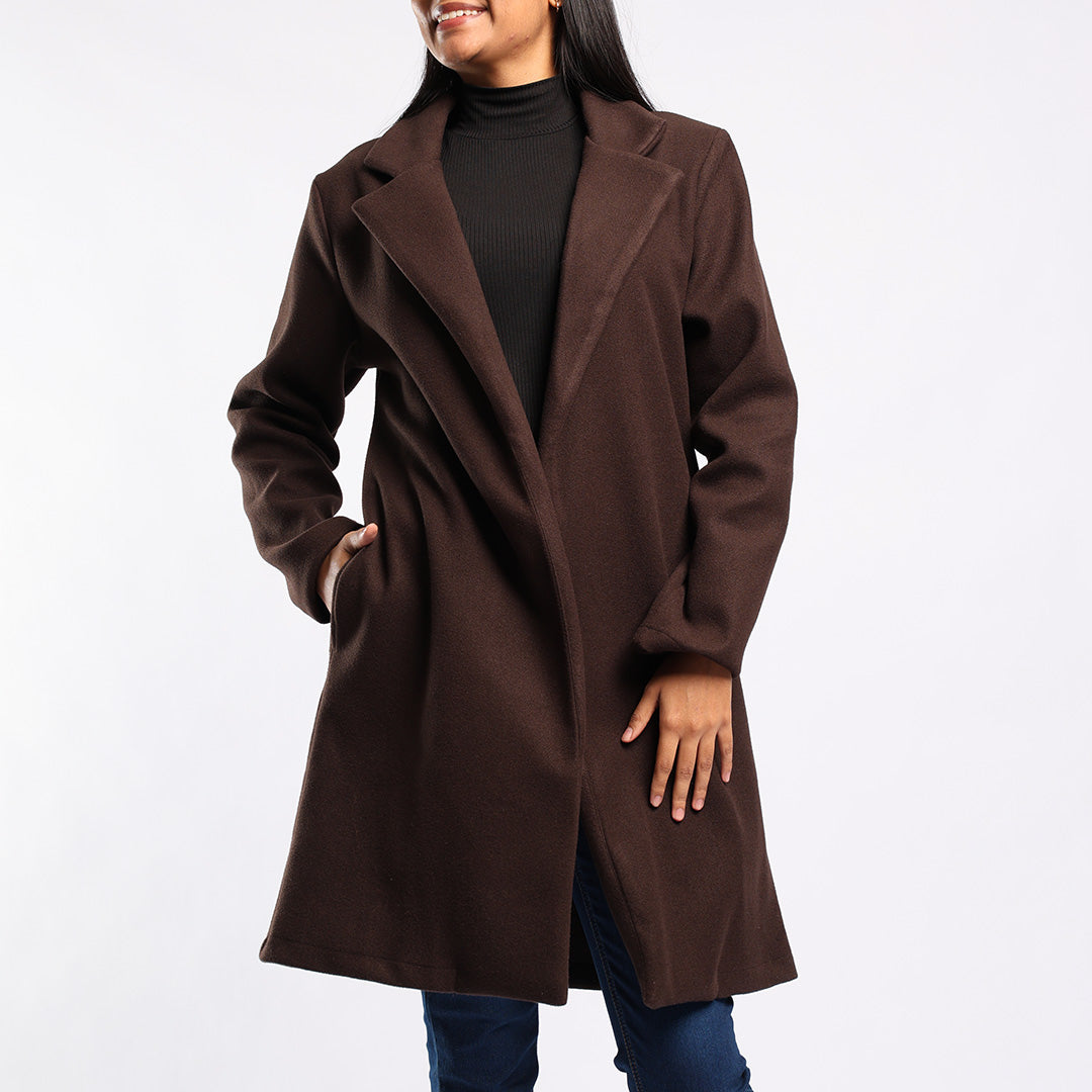 ALORA LADIES CHOC MELTON