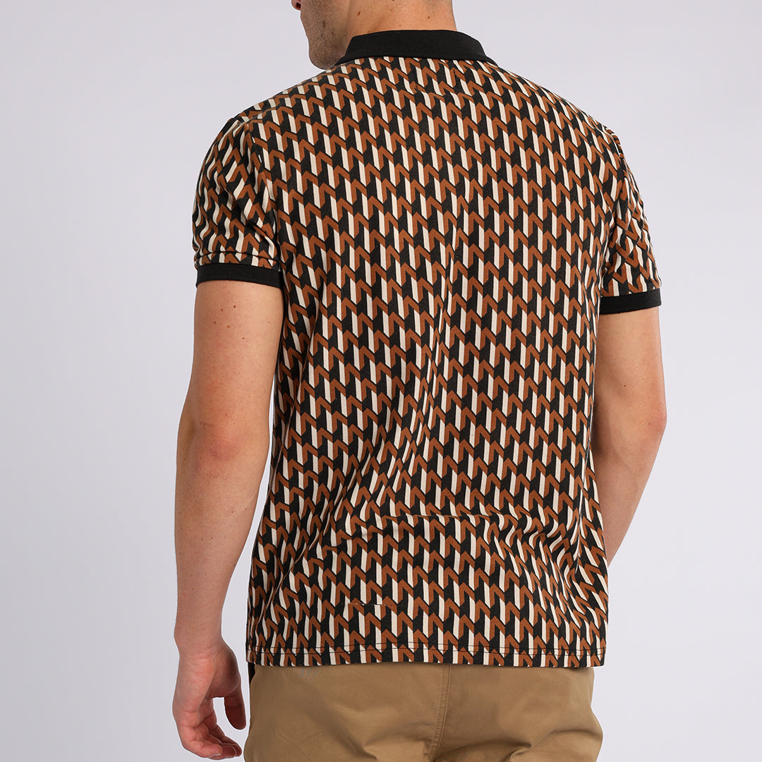 Mens Printed Golfer
