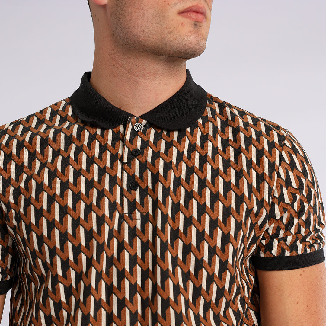 Mens Printed Golfer