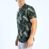 Green Printed Shirt MODA Fashion Fusion