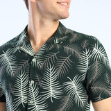 Green Printed Shirt MODA Fashion Fusion