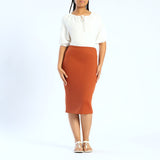 Alora Ladies Rust/Choc 2pk Skirt