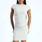 LADIES NOVA RIB DRESS MINI DRESS
