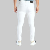 Mens White Skinny Jeans.