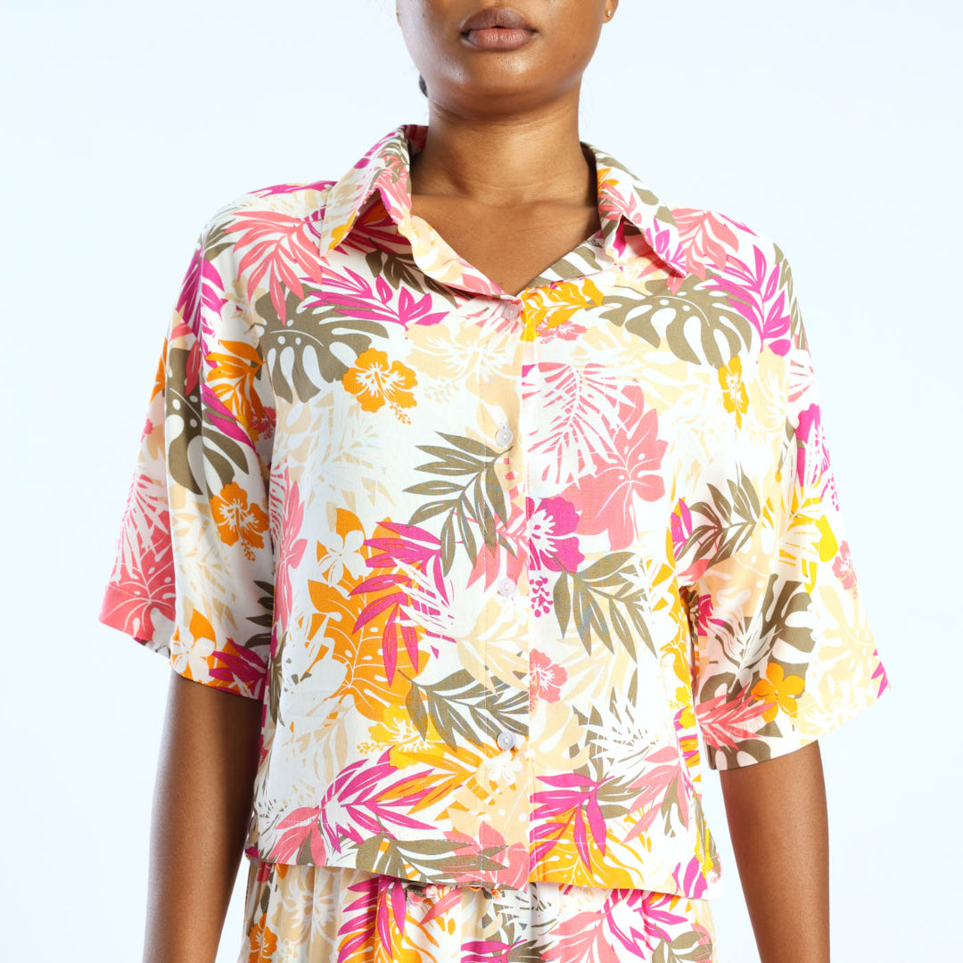 Pink Printed Shirts