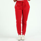 LADIES CIARRA RED JOGGER