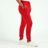 LADIES CIARRA RED JOGGER