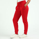 LADIES CIARRA RED JOGGER