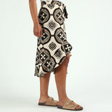 LADIES CIARRA CHOC WRAP SKIRT