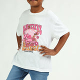White Graphic Tee