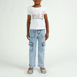 GIRLS TRB WHITE 2 PACK T-SHIRT