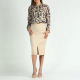 Stone Pencil Skirt