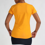 LADIES OCHRE/STRIPE 2PK TOP