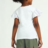 Girls White Top