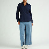 LADIES CIARRA NAVY SHIRT