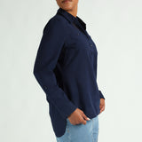 LADIES CIARRA NAVY SHIRT