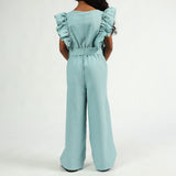 Girls Sage Jumpsuit