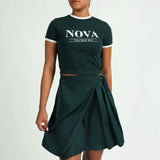 Green Fitted Tee