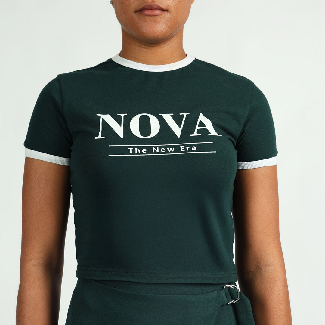 Green Fitted Tee