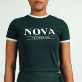 Green Fitted Tee