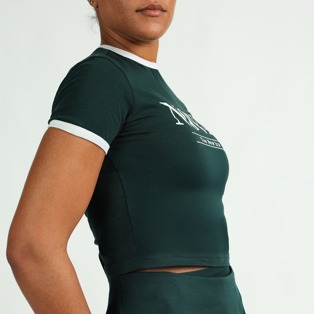 Green Fitted Tee