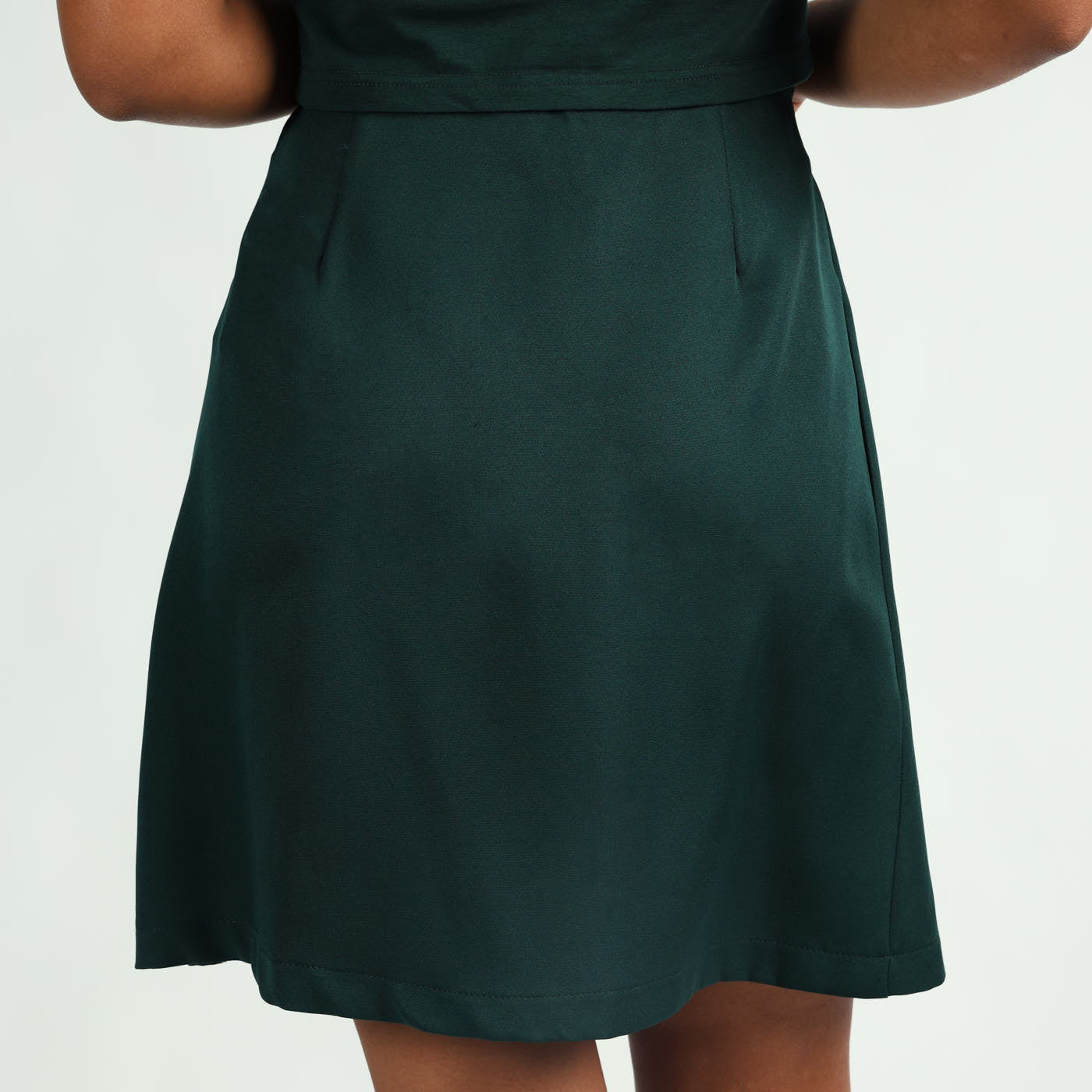 Wrap Pleat Skirt