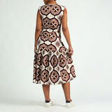 LADIES CIARRA WHITE/RED DRESS
